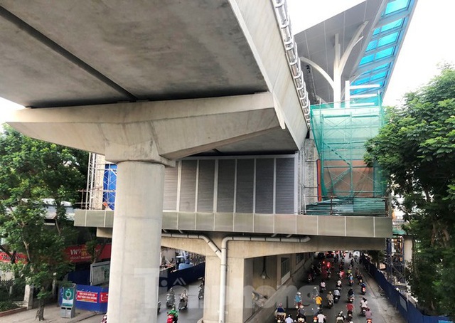 Cận cảnh đoạn metro Hà Nội vừa bị đòi bồi thường 19 triệu USD - Ảnh 3.