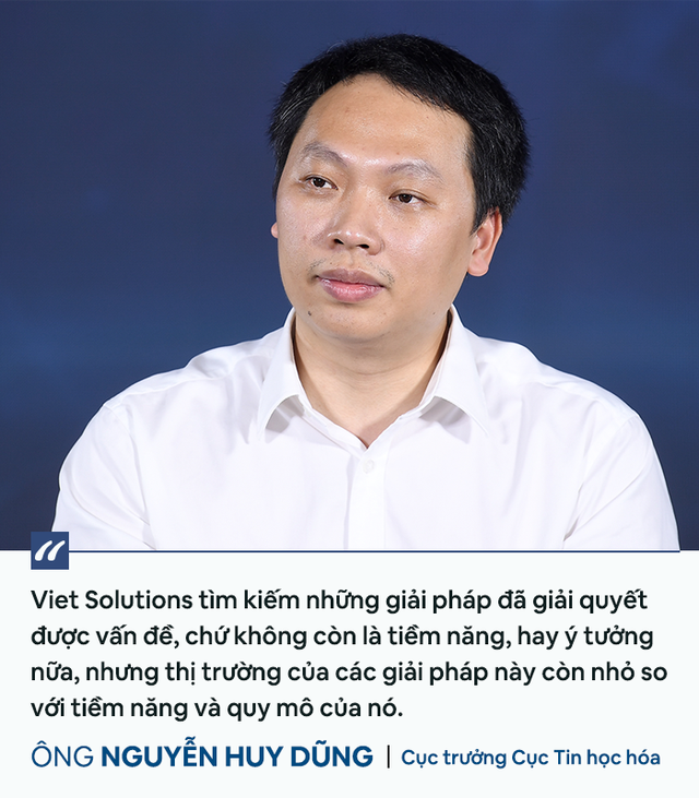 Cục trưởng Cục Tin học hóa: Viet Solutions tìm kiếm giải pháp số giải quyết được những vấn đề của xã hội! - Ảnh 2.