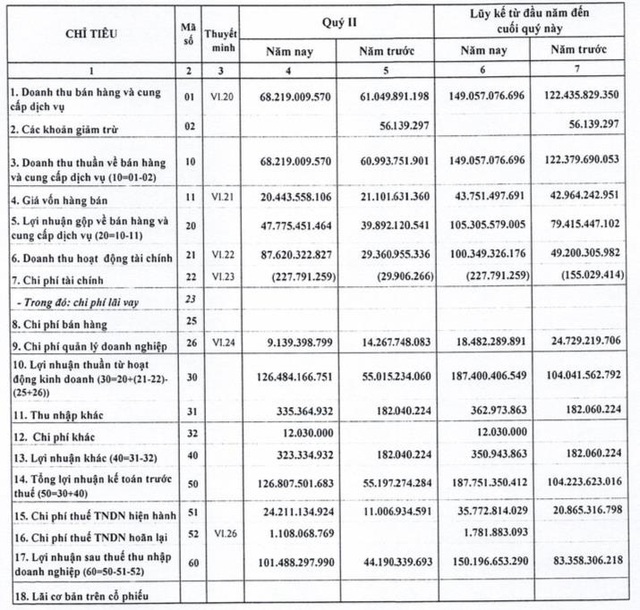 D2D: Quý 2 lãi 101 tỷ đồng cao gấp hơn 2 lần cùng kỳ - Ảnh 3.