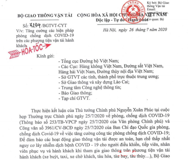 Hành khách đi máy bay, tàu xe phải đo thân nhiệt và đeo khẩu trang - Ảnh 1.