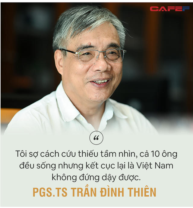 PGS. TS Trần Đình Thiên: Phải cứu doanh nghiệp giúp nền kinh tế đứng dậy được chứ không phải để tất cả cùng thoi thóp! - Ảnh 4.