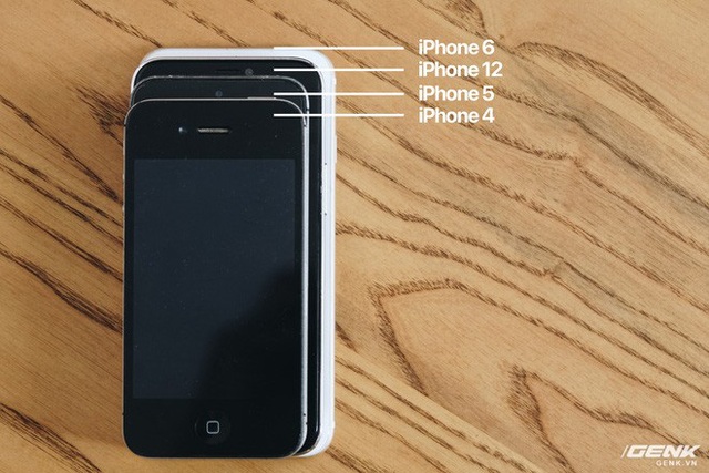 So sánh iPhone 12 5.4 inch với iPhone 4, iPhone 5 và iPhone 6: Chiếc iPhone nhỏ gọn đáng để chờ đợi - Ảnh 3.