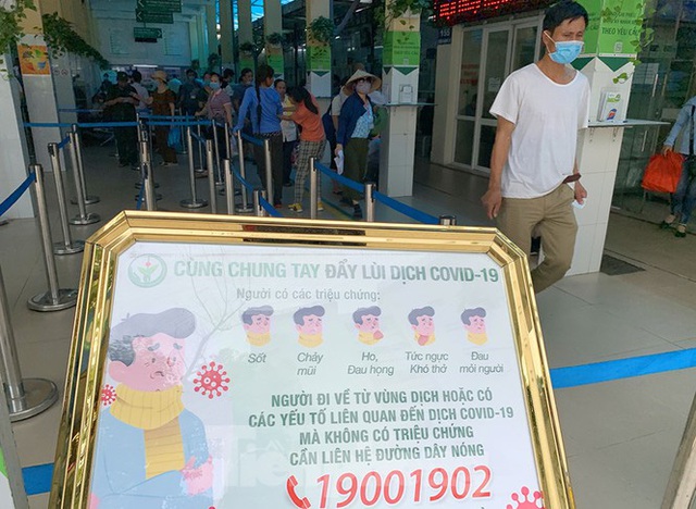 Bệnh viện ở Hà Nội đề phòng lây nhiễm COVID-19 thế nào? - Ảnh 10.