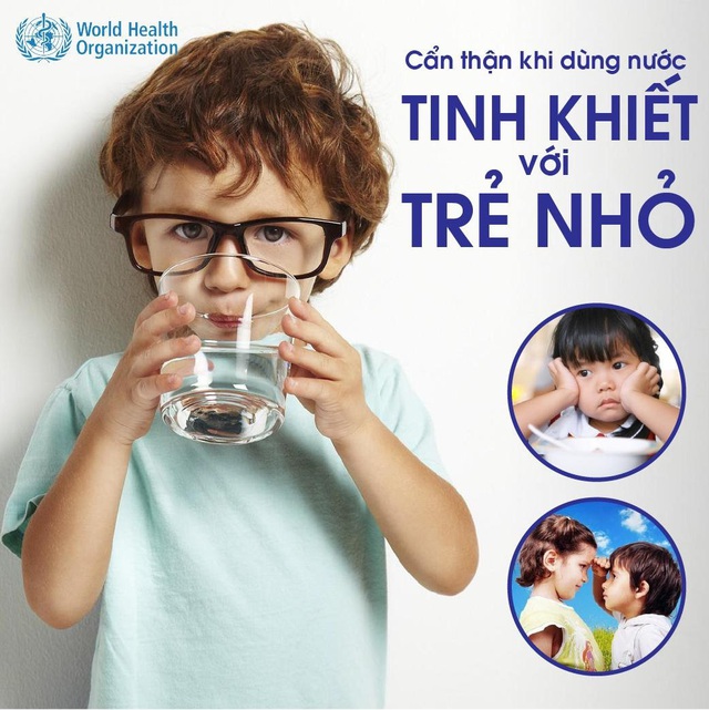 WHO cảnh báo rủi ro dùng nước tinh khiết với trẻ nhỏ - Ảnh 3.