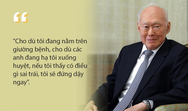 7 nguyên tắc sống để đời của cố Thủ tướng Singapore Lý Quang Diệu: Tôi chọn làm một lãnh đạo được nể sợ 7 nguyên tắc sống để đời của cố Thủ tướng Singapore Lý Quang Diệu: Tôi chọn làm một lãnh đạo được nể sợ