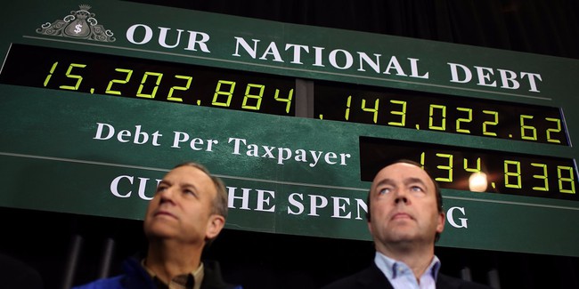 Lần đầu tiên trong lịch sử, núi nợ của Mỹ vượt qua mốc hơn 20.000 tỷ USD