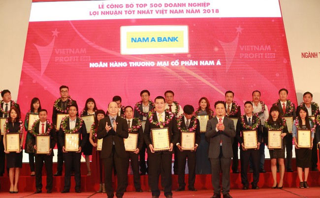 Nam A Bank - Top 500 doanh nghiệp lợi nhuận tốt nhất 2018 Nam A Bank - Top 500 doanh nghiệp lợi nhuận tốt nhất 2018