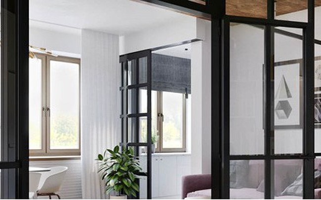 Căn hộ nhỏ nhưng tận dụng được tối đa không gian có sẵn