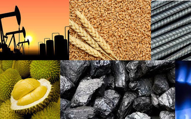 Thị trường hàng hóa ngày 31/7: Giá thép, lúa mì, dầu, khí tăng mạnh trong khi than đá giảm sâu