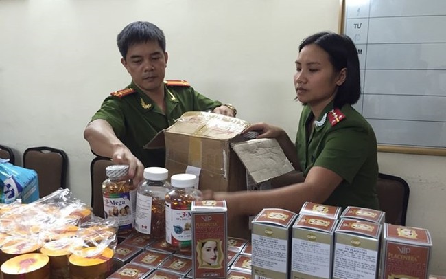 Gần 100% nguồn thực phẩm chức năng bị phát hiện là từ Trung Quốc Gần 100% nguồn thực phẩm chức năng bị phát hiện là từ Trung Quốc