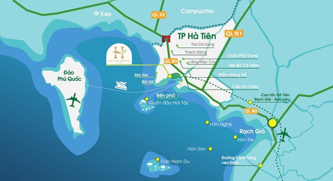 10 ưu thế vượt trội của Ha Tien Venice Villas trên thị trường bất động sản biển