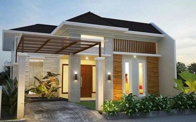 Mẫu nhà cấp 4 phong cách châu Âu đẹp như cổ tích Mẫu nhà cấp 4 phong cách châu Âu đẹp như cổ tích