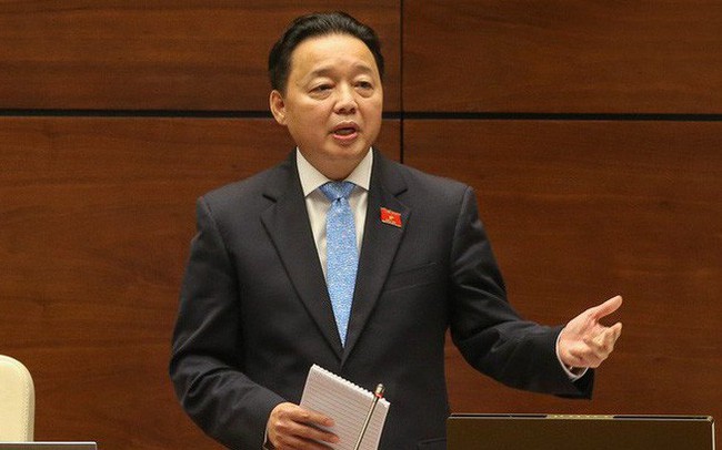 Bộ trưởng Trần Hồng Hà: Không có lợi ích nhóm khi đề nghị cho lùi thời gian thu tiền cấp quyền khai thác khoáng sản và tài nguyên nước