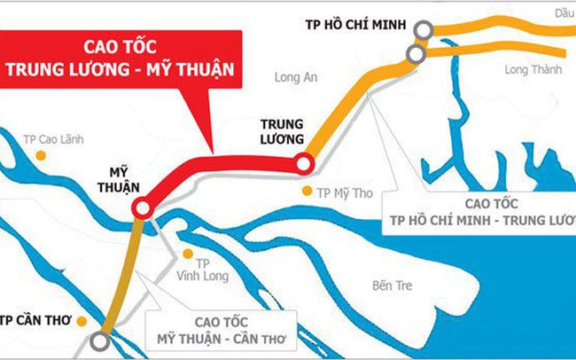 CII thông báo sắp nhận được 2.200 tỷ đồng từ Bộ Tài chính bố trí cho BOT Trung Lương - Mỹ Thuận