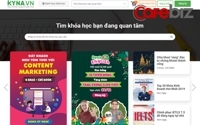 Startup Việt bán phần lớn cổ phần Kyna.vn cho ông lớn tuyển dụng Navigos Group