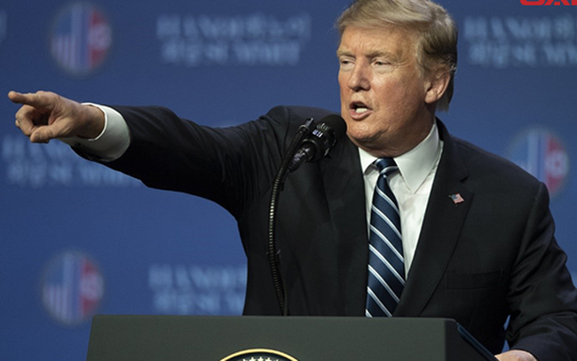 Những phát ngôn ấn tượng của Tổng thống Trump trong cuộc họp báo trước khi rời Việt Nam