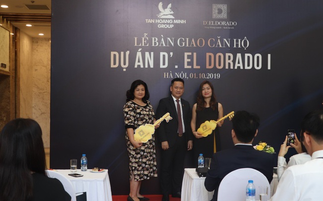Dự án D'.El Dorado I bàn giao những căn hộ đầu tiên cho khách hàng