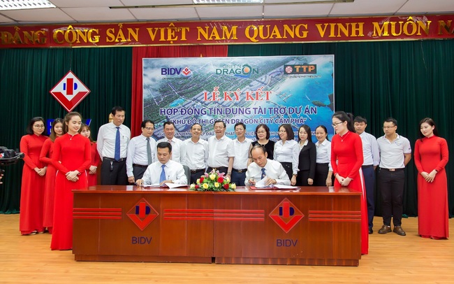 Tập đoàn TTP ký kết hợp tác với BIDV Quảng Ninh