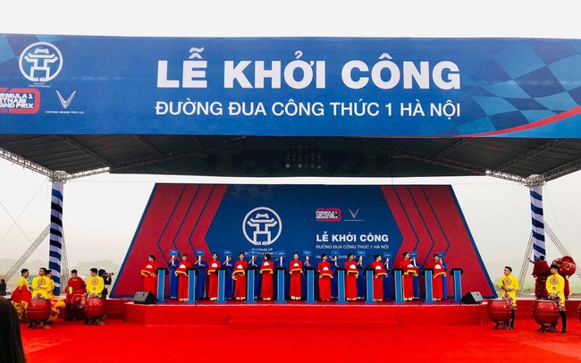 Vingroup khởi công xây dựng đường đua công thức 1 tại Hà Nội Vingroup khởi công xây dựng đường đua công thức 1 tại Hà Nội