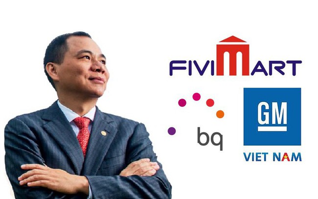 Hé lộ số tiền Vingroup đã chi cho các thương vụ mua lại GM Việt Nam, Fivimart và hãng điện thoại Tây Ban Nha Hé lộ số tiền Vingroup đã chi cho các thương vụ mua lại GM Việt Nam, Fivimart và hãng điện thoại Tây Ban Nha