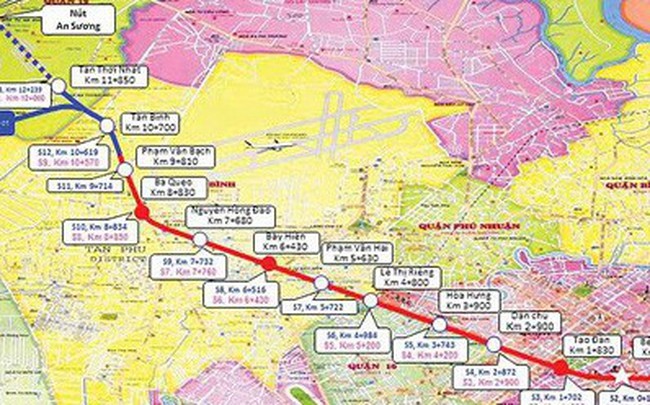 Khẩn trương thẩm định tuyến Metro Bến Thành - Tham Lương để phê duyệt điều chỉnh dự án Khẩn trương thẩm định tuyến Metro Bến Thành - Tham Lương để phê duyệt điều chỉnh dự án