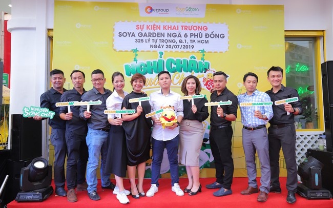Nhận thêm vốn của Shark Thuỷ, Soya Garden nam tiến mạnh mẽ, cán mốc 50 cửa hàng Nhận thêm vốn của Shark Thuỷ, Soya Garden nam tiến mạnh mẽ, cán mốc 50 cửa hàng