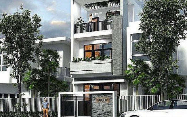Mẫu nhà 1 trệt 2 lầu xây hướng nào cũng đẹp miễn chê Mẫu nhà 1 trệt 2 lầu xây hướng nào cũng đẹp miễn chê