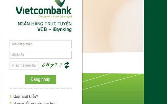 Vietcombank tạm dừng nhận gửi tiền online của người nước ngoài Vietcombank tạm dừng nhận gửi tiền online của người nước ngoài
