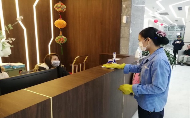 Hàng loạt chung cư lo đối phó virus Corona Hàng loạt chung cư lo đối phó virus Corona