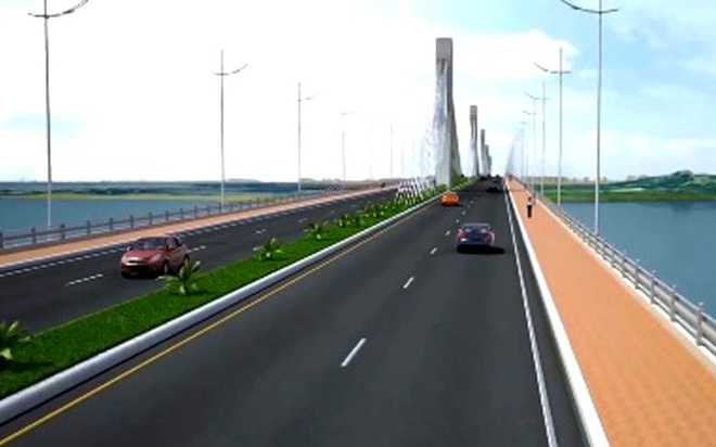 Quảng Ngãi: 2.800 tỷ đồng xây cầu Cửa Đại vượt sông Trà Khúc