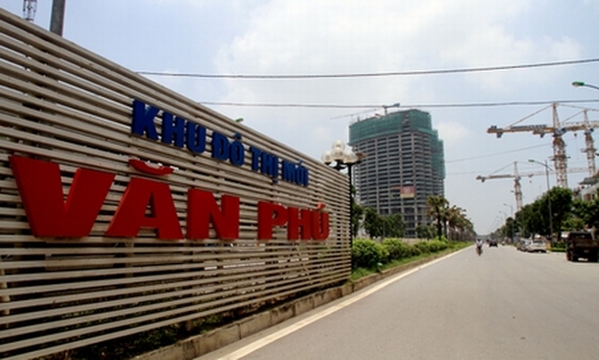 Điều chỉnh hình thức sử dụng đất tại Khu đô thị mới Văn Phú - Hà Đông