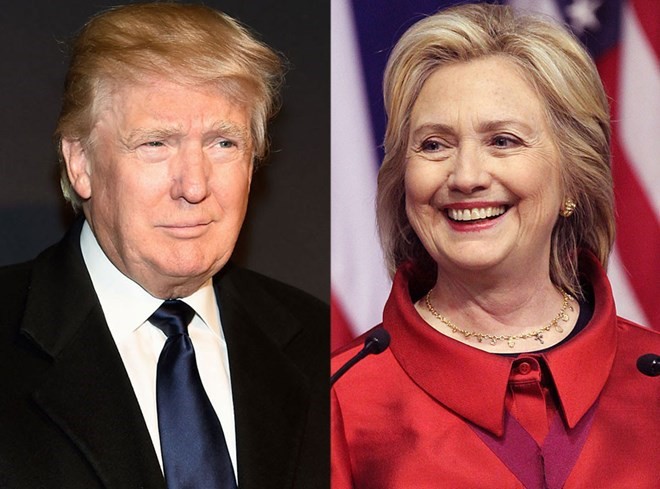 Bà Hillary Clinton giành lại ưu thế trước đối thủ Donald Trump