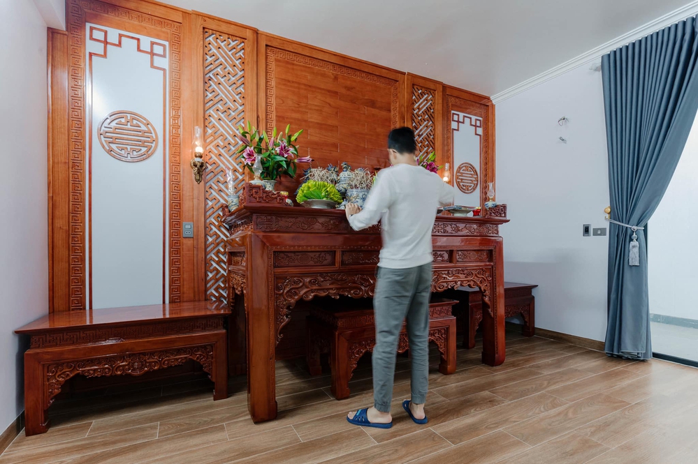 Ngôi nhà phố 110m2 của vợ chồng 9x: Tổng chi phí 2,8 tỷ đồng, xây dựng trong 299 ngày, thành quả cực mỹ mãn - Ảnh 17. Ngôi nhà phố 110m2 của vợ chồng 9x: Tổng chi phí 2,8 tỷ đồng, xây dựng trong 299 ngày, thành quả cực mỹ mãn - Ảnh 17.