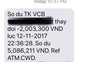 Thêm chủ thẻ ATM Vietcombank báo bị rút trộm tiền lúc nửa đêm