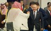 G20 khai mạc, Tổng thống Putin đập tay Thái tử Ả rập một cách thân thiện