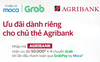 Chỉ cần có thẻ Agribank, ưu đãi hấp dẫn “băng băng” chạy về