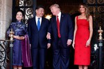 Ông Tập và ông Trump nói về chuyện gì khi ăn tối tại Florida?