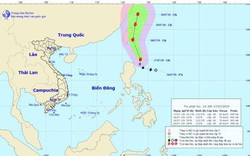 Bão Danas giật cấp 10 hướng vào Biển Đông