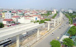 Bên trong công trường thi công ga ngầm tuyến metro Nhổn-ga Hà Nội