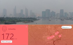 Lại “báo động đỏ”, bầu trời Sài Gòn mù mịt ô nhiễm nặng