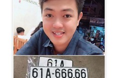 Giữa tâm "bão mạng", chủ xe hơi bốc được số 61A 666.66 trao đổi riêng với Báo Người Lao Động