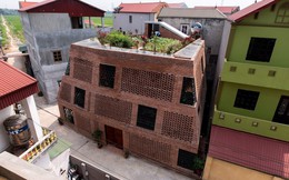 Nhà "hang gạch" độc, lạ ở Hà Nội đẹp hút hồn trên báo Mỹ Nhà "hang gạch" độc, lạ ở Hà Nội đẹp hút hồn trên báo Mỹ