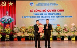 GS.TS. Trần Thọ Đạt làm Chủ tịch Hội đồng trường ĐH Kinh tế Quốc dân