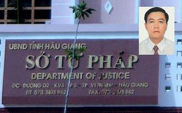 Triển khai quyết định kỷ luật Phó Giám đốc Sở Tư pháp Hậu Giang