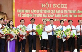 Ban Bí thư chỉ định 8 uỷ viên Ban chấp hành Đảng bộ tỉnh Thái Bình