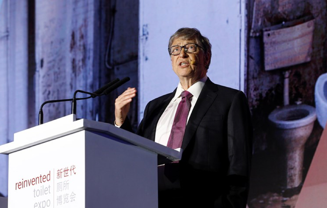 Bill Gates: Toilet thế hệ mới là một chiến dịch kinh doanh hoàn toàn nghiêm túc