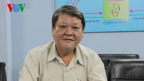 
Ông Trần Anh Tuấn – Phó Giám đốc Trung tâm Dự báo nhu cầu nhân lực và thị trường lao động TP.HCM. Ảnh: VOV
