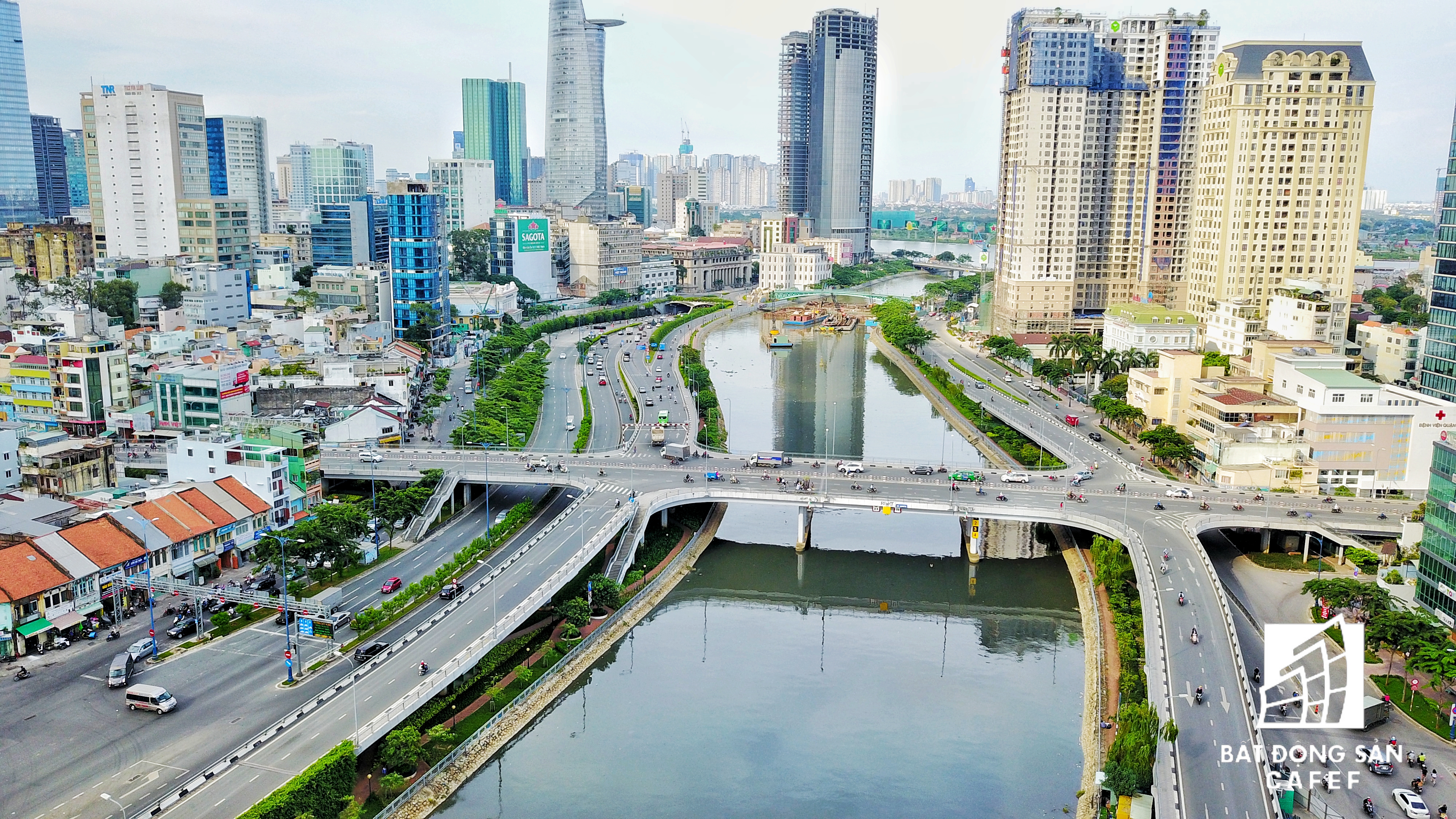 Cụm dự án của ông lớn Novaland trên Bến Vân Đồn thuộc phần Quận 1