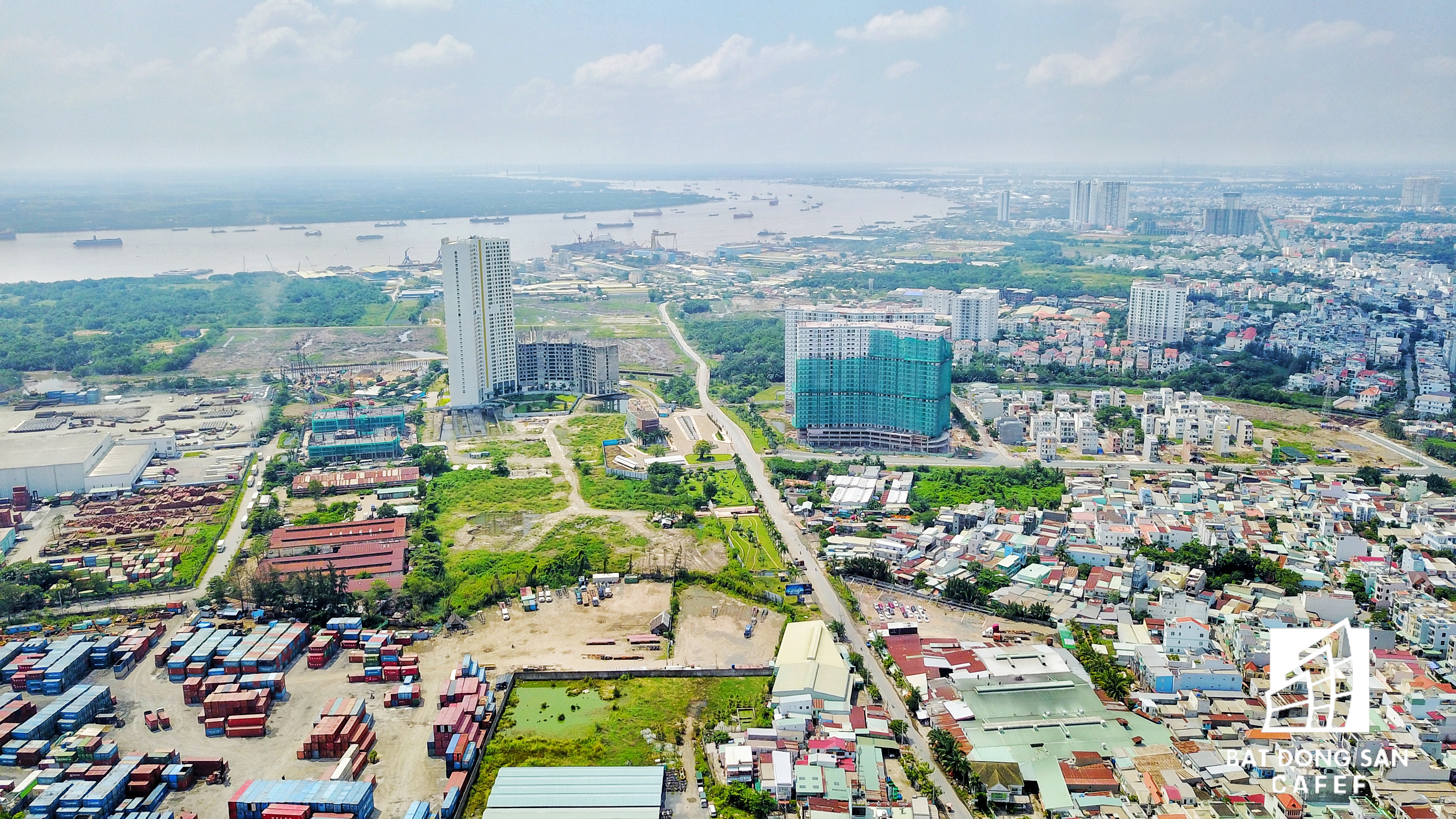 Siêu dự án của Vạn Thịnh Phát ôm trọn một khu vực rộng lớn ngay bờ sông Sài Gòn, thuộc quận 7