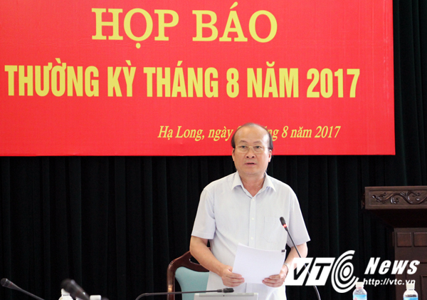 Ông Vũ Văn Hợp – Chánh văn phòng kiêm Người phát ngôn UBND tỉnh Quảng Ninh